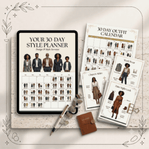 Outfit Planning Calendar - 30 Day